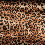 Load image into Gallery viewer, Animal Cheetah Satin Print Fabric | Soft Cheetah Charmeuse Satin | 60&quot; Wide | Fabric mytextilefabric Yards Cheetah 
