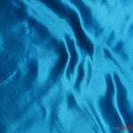 Load image into Gallery viewer, Bridal Satin Fabric | Shiny Bridal Satin | 60&quot; Wide | Multiple Colors | Continuous Yards | Fabric mytextilefabric Yards Chinese Turquoise 
