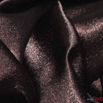 Load image into Gallery viewer, Superior Quality Crepe Back Satin | Japan Quality | 60&quot; Wide | Continuous Yards | Multiple Colors | Fabric mytextilefabric Yards Chocolate 
