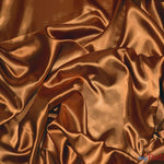 Load image into Gallery viewer, Charmeuse Satin | Silky Soft Satin | 60&quot; Wide | 3&quot;x3&quot; Sample Swatch Page | Fabric mytextilefabric Sample Swatches Cinnamon 
