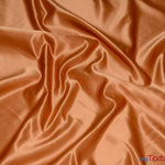 Load image into Gallery viewer, L&#39;Amour Satin Fabric | Polyester Matte Satin | Peau De Soie | 60&quot; Wide | Wholesale Bolt | Wedding Dress, Tablecloth, Multiple Colors | Fabric mytextilefabric Bolts Cinnamon 
