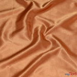 Load image into Gallery viewer, Crepe Back Satin | Korea Quality | 60&quot; Wide | Continuous Yards | Multiple Colors | Fabric mytextilefabric Yards Cinnamon 
