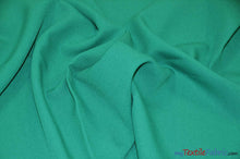 Load image into Gallery viewer, 60&quot; Wide Polyester Fabric Sample Swatches | Visa Polyester Poplin Sample Swatches | Basic Polyester for Tablecloths, Drapery, and Curtains | Fabric mytextilefabric Sample Swatches Clover Green 