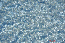 Load image into Gallery viewer, Gatsby Sequins Fabric | 6mm Flat Sewn Sequins on Mesh | 52&quot; Wide | Multiple Colors | Fabric mytextilefabric Yards Coppen Blue 
