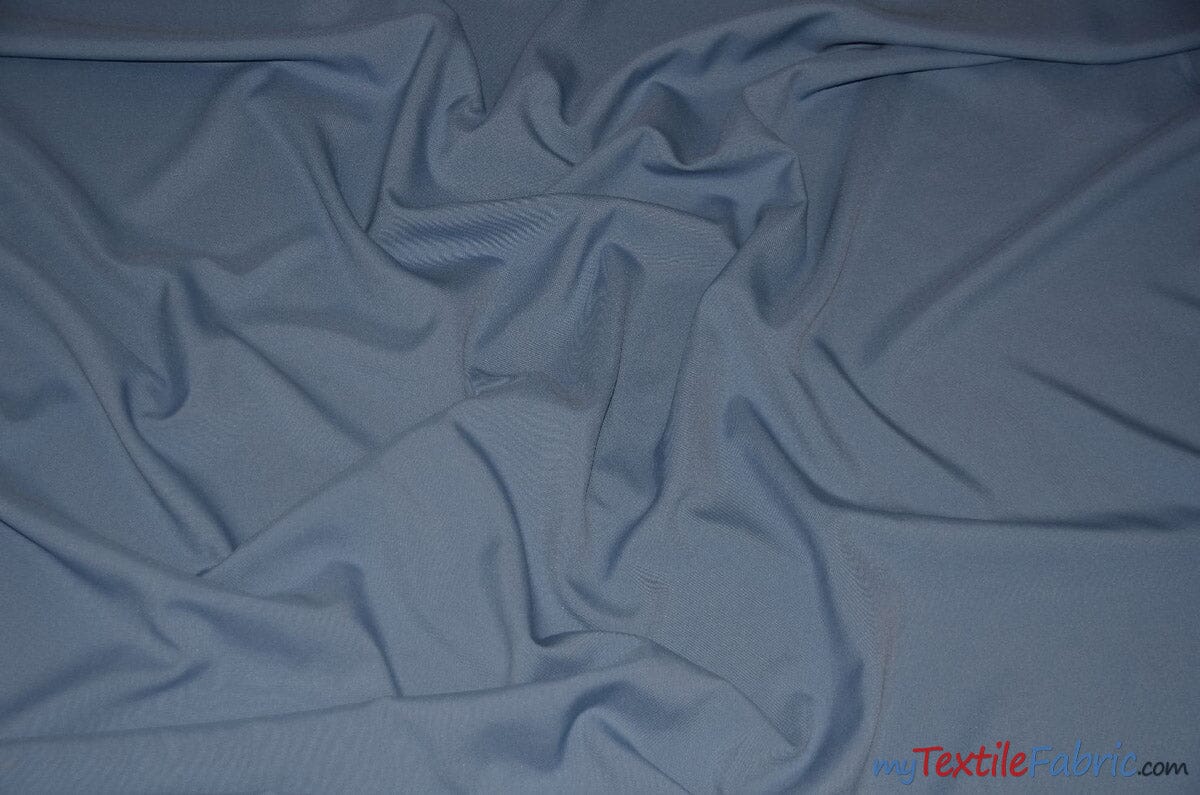60" Wide Polyester Fabric Sample Swatches | Visa Polyester Poplin Sample Swatches | Basic Polyester for Tablecloths, Drapery, and Curtains | Fabric mytextilefabric Sample Swatches Coppen Blue 