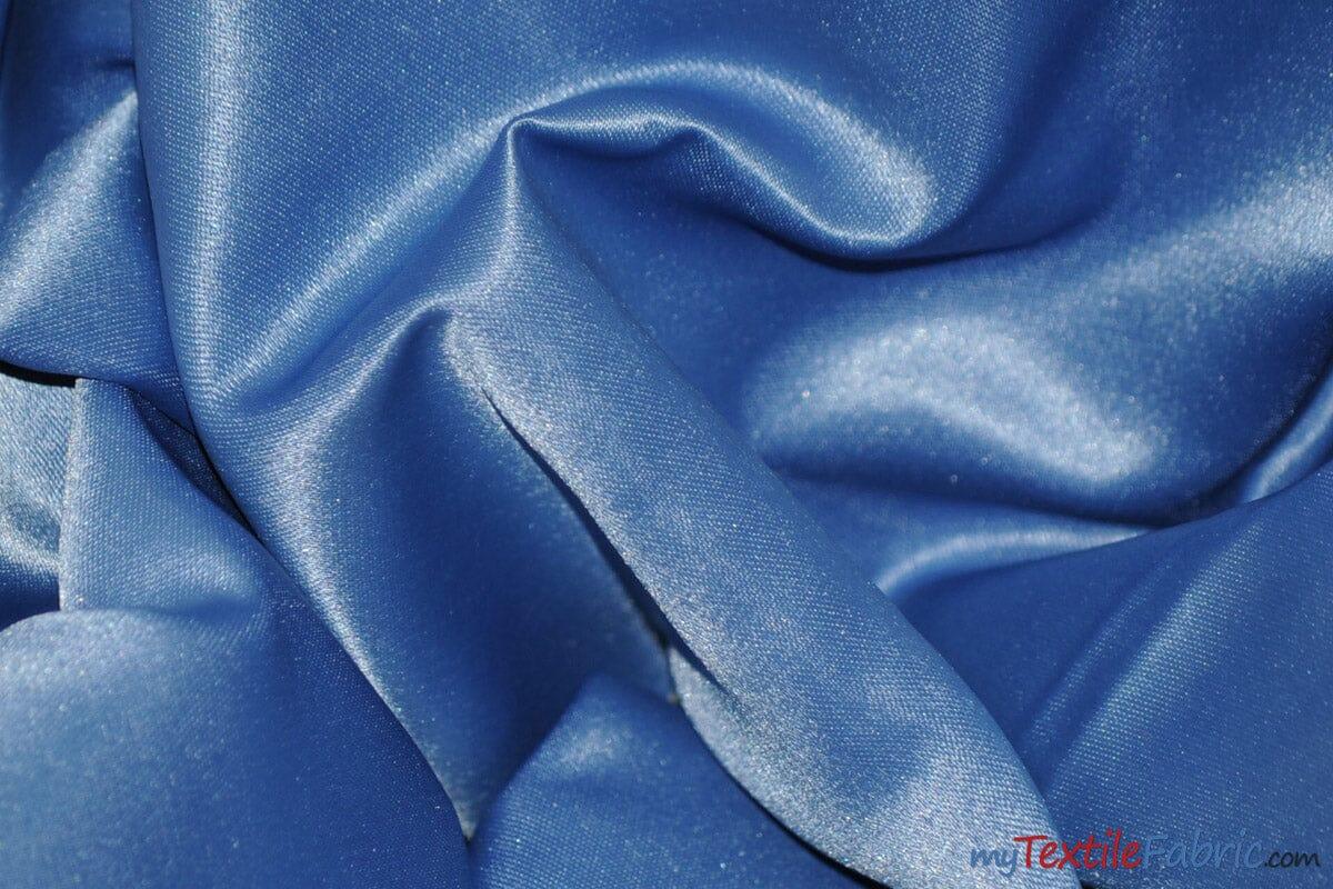 L'Amour Satin Fabric | Polyester Matte Satin | Peau De Soie | 60" Wide | Continuous Yards | Wedding Dress, Tablecloth, Multiple Colors | Fabric mytextilefabric Yards Coppen 