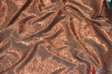 Iridescent Crush Shimmer Fabric | Iridescent Fabric | 54" Wide | Multiple Colors | Continuous Yards | Fabric mytextilefabric Yards Copper 