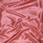 Load image into Gallery viewer, Crepe Back Satin | Korea Quality | 60&quot; Wide | Continuous Yards | Multiple Colors | Fabric mytextilefabric Yards Coral 

