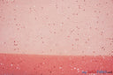 Tulle Glitter with Sequins and Glitter | 60" Wide | Multiple Colors | Glitter Tulle Fabric with Sequins Embellishments | Fabric mytextilefabric Yards Coral 