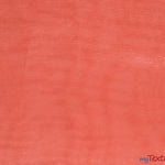 Load image into Gallery viewer, Crystal Organza Fabric | Sparkle Sheer Organza | 60&quot; Wide | Continuous Yards | Multiple Colors | Fabric mytextilefabric Yards Coral 
