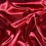 Load image into Gallery viewer, Charmeuse Satin | Silky Soft Satin | 60&quot; Wide | 3&quot;x3&quot; Sample Swatch Page | Fabric mytextilefabric Sample Swatches Cranberry 
