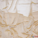 Load image into Gallery viewer, Two Tone Chiffon Fabric | Iridescent Chiffon Fabric | 60&quot; Wide | Clean Edge | Multiple Colors | Wholesale Bolt | Fabric mytextilefabric Bolts Cream 
