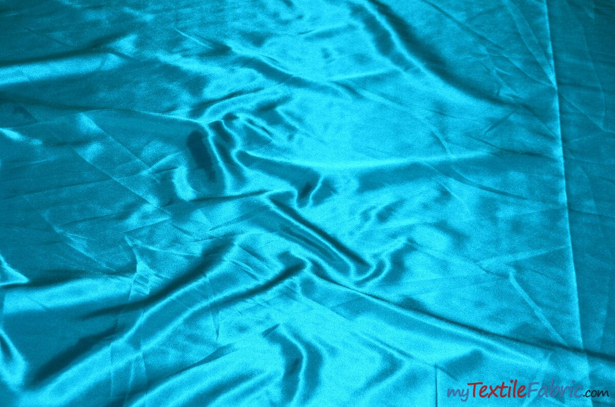 Silky Soft Medium Satin Fabric | Lightweight Event Drapery Satin | 60" Wide | Sample Swatches | Fabric mytextilefabric 