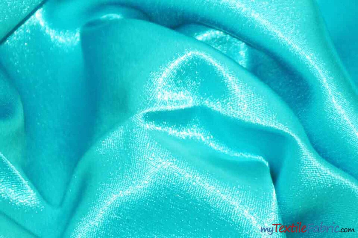 Superior Quality Crepe Back Satin | Japan Quality | 60" Wide | Sample Swatch | Multiple Colors | Fabric mytextilefabric Sample Swatches Dark Aqua 