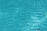 Soft and Smooth Mirror Organza Fabric | 60" Wide | Sample Swatch | Multiple Colors | Fabric mytextilefabric Sample Swatches Dark Aqua 