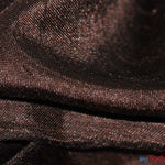 Load image into Gallery viewer, Shantung Satin Fabric | Satin Dupioni Silk Fabric | 60&quot; Wide | Multiple Colors | Continuous Yards | Fabric mytextilefabric Yards Dark Brown 
