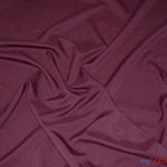 Load image into Gallery viewer, 60&quot; Wide Polyester Fabric Sample Swatches | Visa Polyester Poplin Sample Swatches | Basic Polyester for Tablecloths, Drapery, and Curtains | Fabric mytextilefabric Sample Swatches Dark Burgundy 
