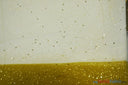 Tulle Glitter with Sequins and Glitter | 60" Wide | Multiple Colors | Glitter Tulle Fabric with Sequins Embellishments | Fabric mytextilefabric Yards Dark Gold 