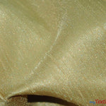 Load image into Gallery viewer, Shantung Satin Fabric | Satin Dupioni Silk Fabric | 60&quot; Wide | Multiple Colors | Wholesale Bolt | Fabric mytextilefabric Bolts Dark Gold 
