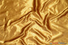 Charmeuse Satin | Silky Soft Satin | 60" Wide | 3"x3" Sample Swatch Page | Fabric mytextilefabric Sample Swatches Dark Gold 