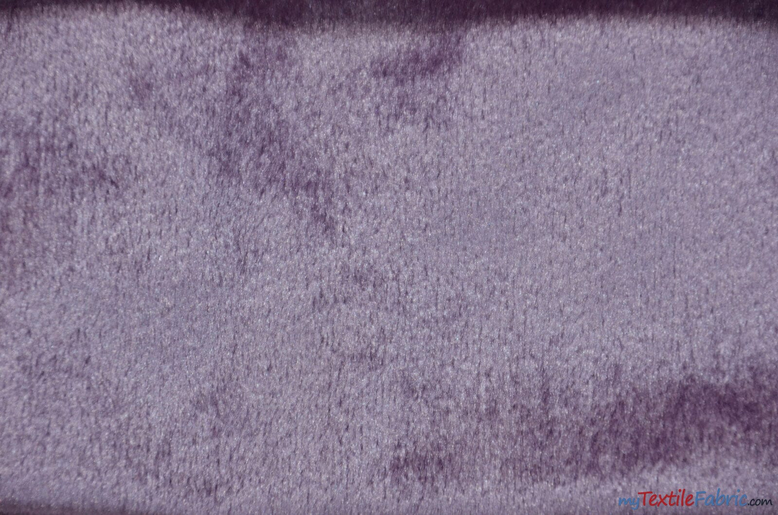 Royal Velvet Fabric | Soft and Plush Non Stretch Velvet Fabric | 60" Wide | Apparel, Decor, Drapery and Upholstery Weight | Multiple Colors | Sample Swatch | Fabric mytextilefabric Sample Swatches Dark Lilac 