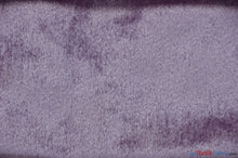Load image into Gallery viewer, Royal Velvet Fabric | Soft and Plush Non Stretch Velvet Fabric | 60&quot; Wide | Apparel, Decor, Drapery and Upholstery Weight | Multiple Colors | Sample Swatch | Fabric mytextilefabric Sample Swatches Dark Lilac 