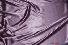 Load image into Gallery viewer, Crepe Back Satin | Korea Quality | 60&quot; Wide | Sample Swatch | Multiple Colors | Fabric mytextilefabric Sample Swatches Dark Lilac 