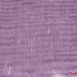 Load image into Gallery viewer, Soft and Smooth Mirror Organza Fabric | 60&quot; Wide | Wholesale Bolt | Multiple Colors | Fabric mytextilefabric Bolts Dark Lilac 
