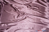 Charmeuse Satin Fabric | Silky Soft Satin | 60" Wide | Wholesale Bolt Only | Multiple Colors | Fabric mytextilefabric Bolts Dark Lilac 