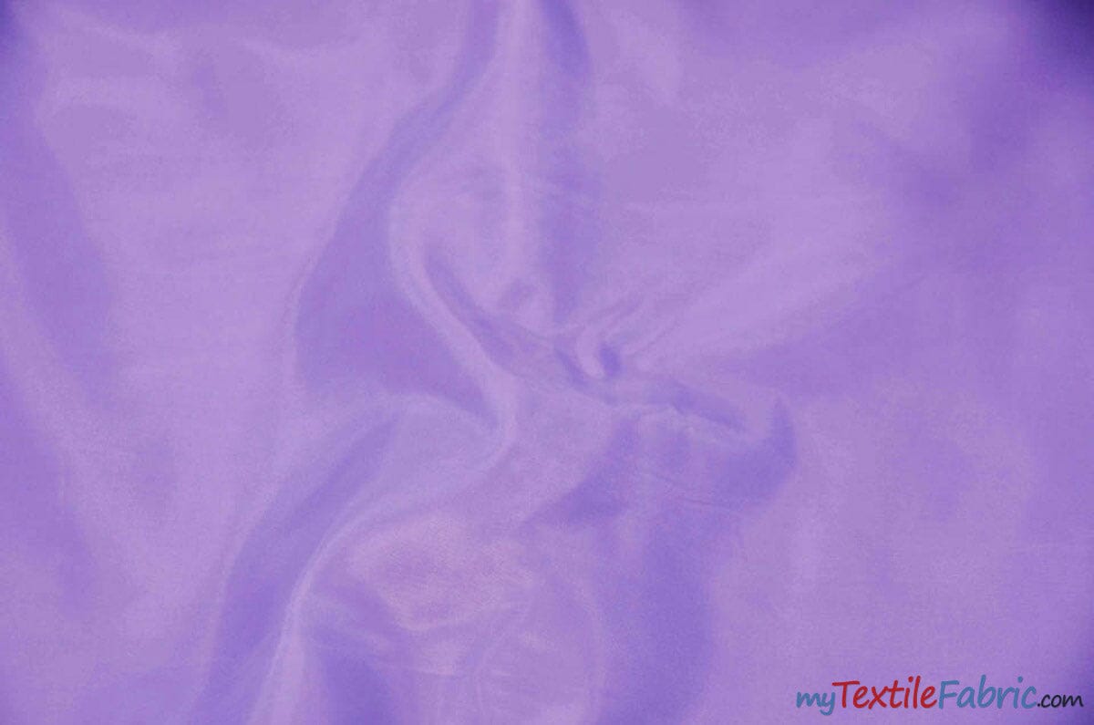 Polyester Silky Habotai Lining | 58" Wide | Super Soft and Silky Poly Habotai Fabric | Wholesale Bolt | Multiple Colors | Digital Printing, Apparel Lining, Drapery and Decor | Fabric mytextilefabric Bolts Dark Lilac 