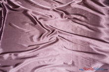 Load image into Gallery viewer, Charmeuse Satin | Silky Soft Satin | 60&quot; Wide | 3&quot;x3&quot; Sample Swatch Page | Fabric mytextilefabric Sample Swatches Dark Lilac 
