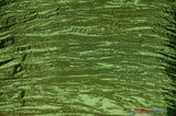 Crease Taffeta Fabric | Crush Taffeta | 52" Wide | Continuous Yards | Multiple Colors | Fabric mytextilefabric Yards Dark Lime 