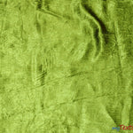 Load image into Gallery viewer, Silky Crush Satin | Crush Charmeuse Bichon Satin | 54&quot; Wide | Sample Swatches | Multiple Colors | Fabric mytextilefabric Sample Swatches Dark Lime 
