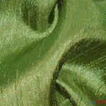 Load image into Gallery viewer, Shantung Satin Fabric | Satin Dupioni Silk Fabric | 60&quot; Wide | Multiple Colors | Sample Swatch | Fabric mytextilefabric Sample Swatches Dark Lime 
