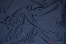 Load image into Gallery viewer, 60&quot; Wide Polyester Fabric by the Yard | Visa Polyester Poplin Fabric | Basic Polyester for Tablecloths, Drapery, and Curtains | Fabric mytextilefabric Yards Dark Navy 