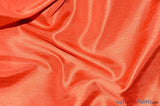 Shantung Satin Fabric | Satin Dupioni Silk Fabric | 60" Wide | Multiple Colors | Sample Swatch | Fabric mytextilefabric Sample Swatches Dark Orange 