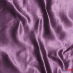 Load image into Gallery viewer, Bridal Satin Fabric | Shiny Bridal Satin | 60&quot; Wide | Multiple Colors | Continuous Yards | Fabric mytextilefabric Yards Dark Plum 
