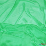 Load image into Gallery viewer, Two Tone Chiffon Fabric | Iridescent Chiffon Fabric | 60&quot; Wide | Clean Edge | Multiple Colors | Wholesale Bolt | Fabric mytextilefabric Bolts Dolce Lime 
