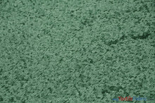 Load image into Gallery viewer, Glitz Mesh Sequins Fabric | 3mm Glitter Sequins | 52&quot; Wide | Multiple Colors | Fabric mytextilefabric Yards Dull Mint 
