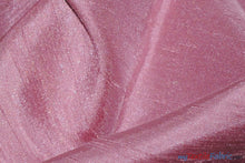 Load image into Gallery viewer, Shantung Satin Fabric | Satin Dupioni Silk Fabric | 60&quot; Wide | Multiple Colors | Continuous Yards | Fabric mytextilefabric Yards Dusty Rose 