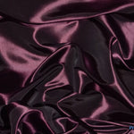 Load image into Gallery viewer, Taffeta Fabric | Two Tone Taffeta Fabric | Non Stretch Taffeta | 60&quot; Wide | Multiple Solid Colors | Wholesale Bolt | Fabric mytextilefabric Bolts Eggplant 
