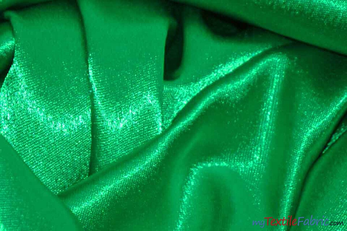 Superior Quality Crepe Back Satin | Japan Quality | 60" Wide | Continuous Yards | Multiple Colors | Fabric mytextilefabric Yards Flag Green 