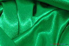 Load image into Gallery viewer, Superior Quality Crepe Back Satin | Japan Quality | 60&quot; Wide | Continuous Yards | Multiple Colors | Fabric mytextilefabric Yards Flag Green 