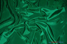 Load image into Gallery viewer, Stretch Taffeta Fabric | 60&quot; Wide | Multiple Solid Colors | Sample Swatch | Costumes, Apparel, Cosplay, Designs | Fabric mytextilefabric Sample Swatches Flag Green 