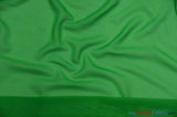 Chiffon Fabric | Super Soft & Flowy | 60" Wide | By the Continuous Yard | Multiple Colors | Fabric mytextilefabric Yards Flag Green 