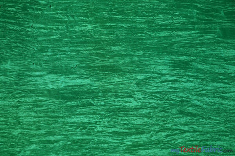 Crease Taffeta Fabric | Crush Taffeta | 52" Wide | Sample Swatch Page | Multiple Colors | Fabric mytextilefabric Sample Swatches Flag Green 