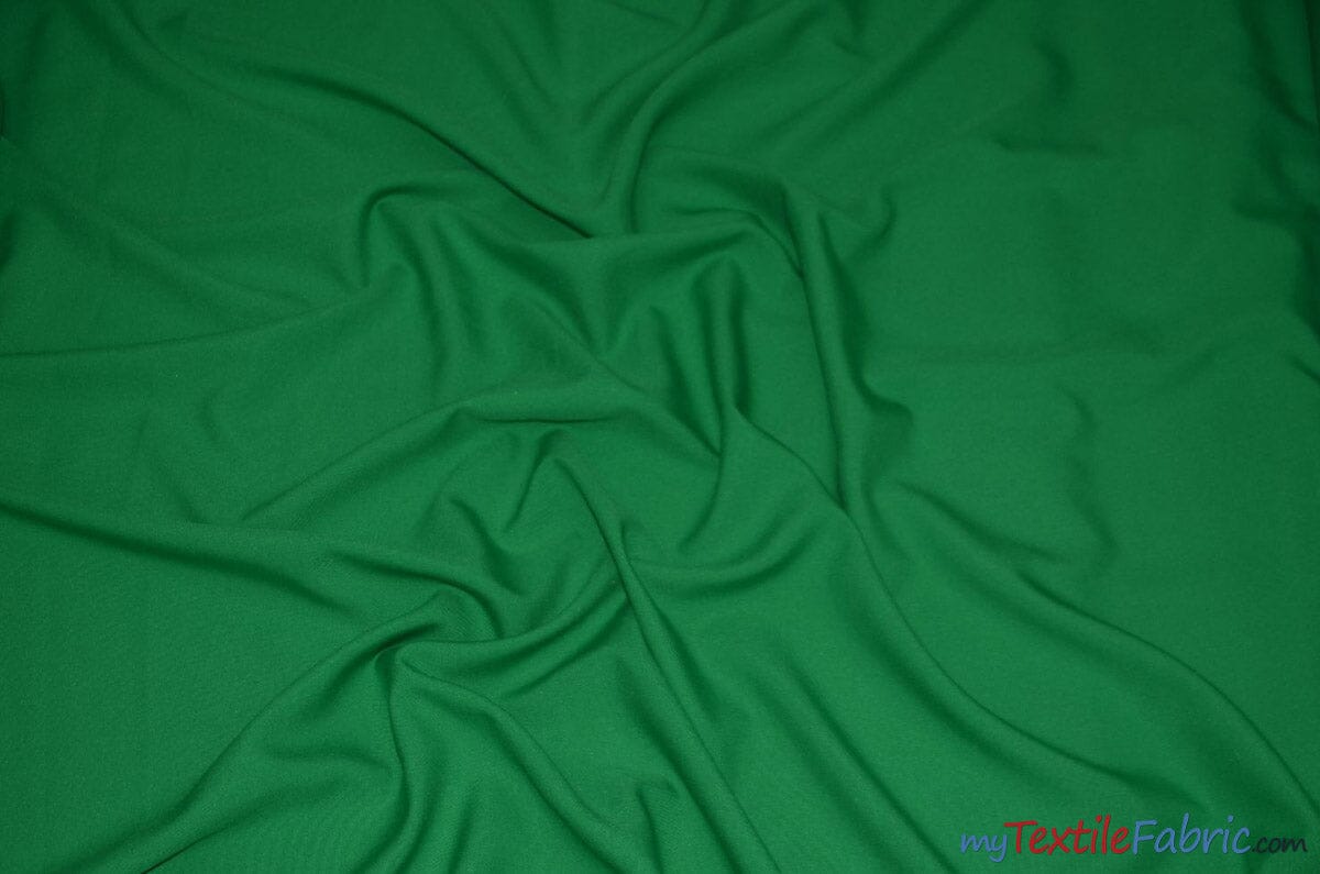 60" Wide Polyester Fabric by the Yard | Visa Polyester Poplin Fabric | Basic Polyester for Tablecloths, Drapery, and Curtains | Fabric mytextilefabric Yards Flag Green 
