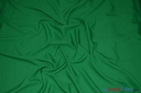 60" Wide Polyester Fabric by the Yard | Visa Polyester Poplin Fabric | Basic Polyester for Tablecloths, Drapery, and Curtains | Fabric mytextilefabric Yards Flag Green 