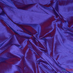 Load image into Gallery viewer, Polyester Silk Fabric | Faux Silk | Polyester Dupioni Fabric | Sample Swatch | 54&quot; Wide | Multiple Colors | Fabric mytextilefabric Sample Swatches Flag Purple 

