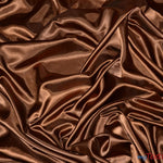 Load image into Gallery viewer, Charmeuse Satin Fabric | Silky Soft Satin | 60&quot; Wide | Wholesale Bolt Only | Multiple Colors | Fabric mytextilefabric Bolts Frappuccino 
